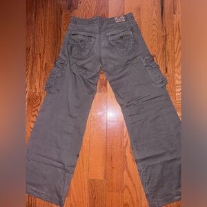 vintage deep gray cargo